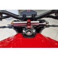 CNC Racing Steering Damper Mount kit for Ducati Streetfighter V4 / V2 CNC Racing Steering Damper Mount kit for Ducati Streetfighter V4 / V2